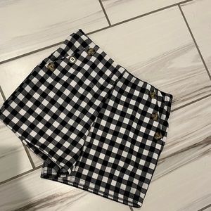 High waisted shorts.